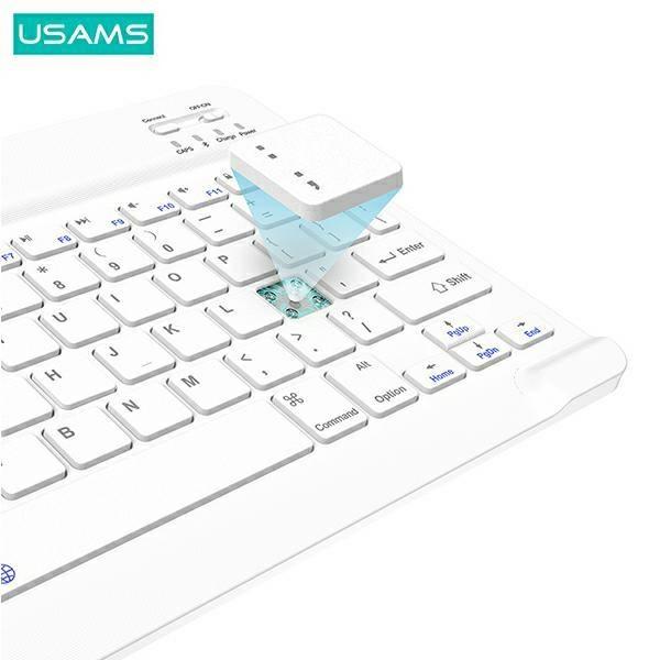 Usams Etui Winro Z Klawiaturą Ipad Pro11 Fioletowe Etui-Biała Klawiatura/Purple Cover-White Keyboard Ip011Yrxx03 (Us-Bh645)
