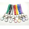 Personalized Sports Bracelet Keychain: PVC Soft Lobster Clasp