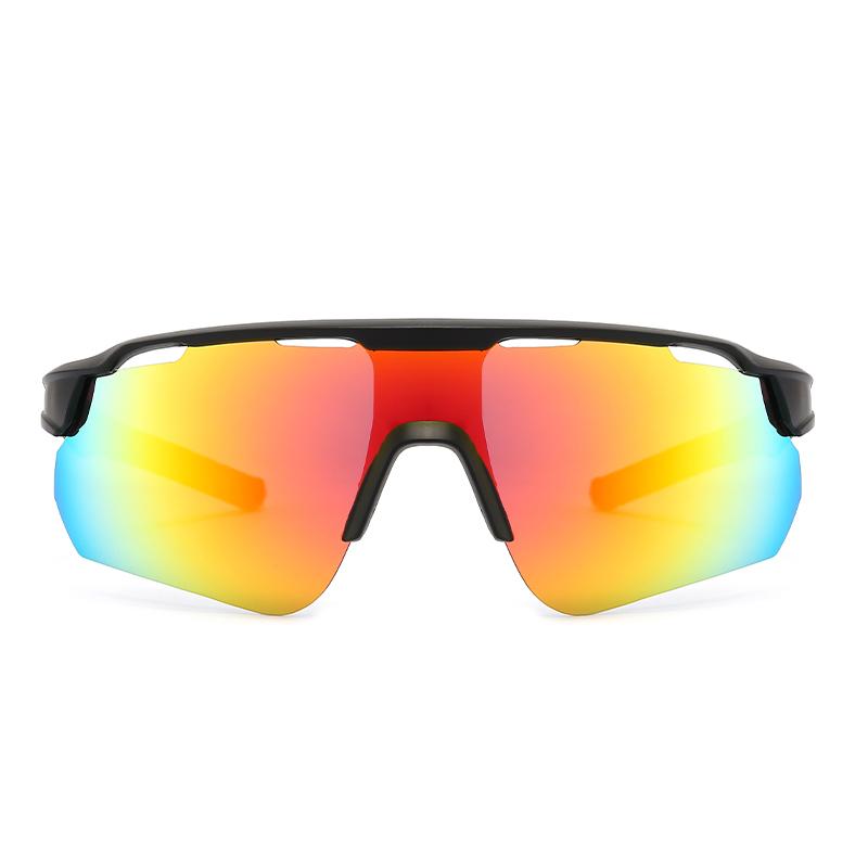 Cycling Glasses Men And Women'S New Fashionable Windproof Sunglasses Outdoor Sports Colorful Sunglasses Va01