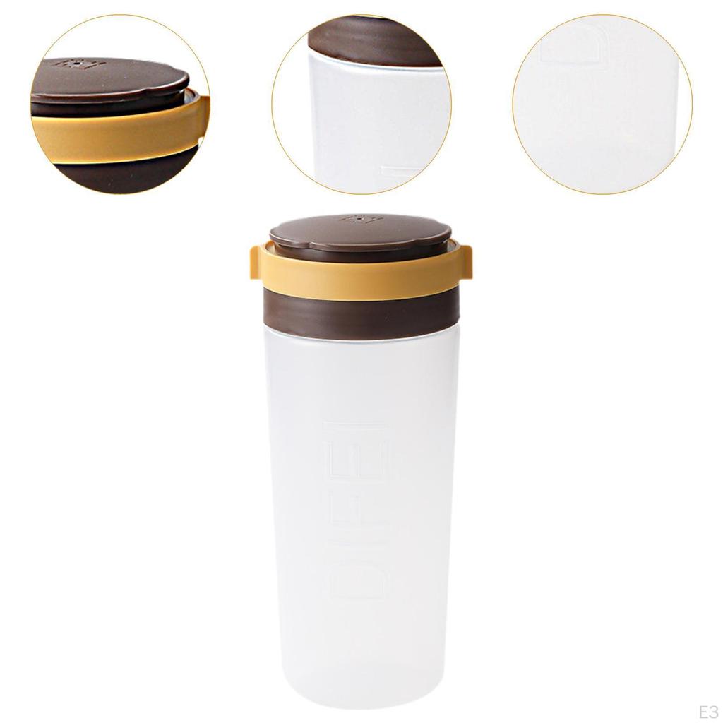 Šejker, vzduchotěsný dávkovač koření, moučkový cukr, kořenící nádoba na cestování