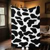 1PC cow printOutdoor Flannel Blanket - Soft Plush Decor for Picnics, camping, Bedroom, Playroom, Office, or Lunch Break 1364A