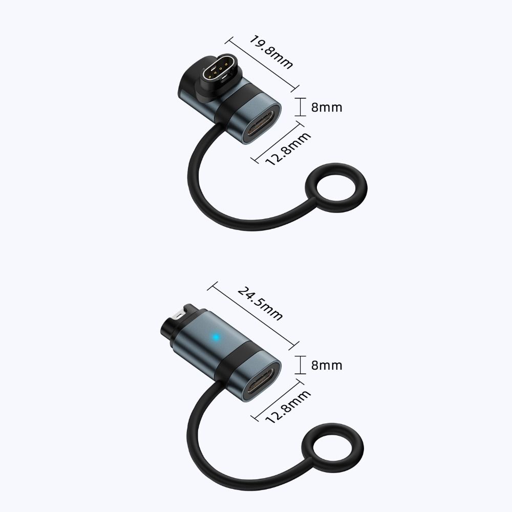 Magnetic Watch Charging Adapter for Garmin Quatix7 Pro Fenix8765 Instinct 2S Sports Watch