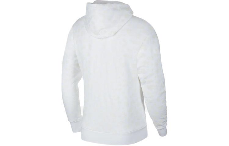 Jordan Sweatshirts Men's White Hooded Moderate Regular CT6773-100