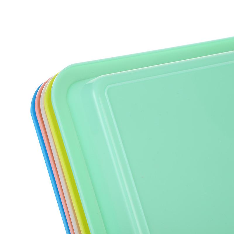 Science Education Non-Slip Plastic Tray - Square PP Material for Experiments and Painting