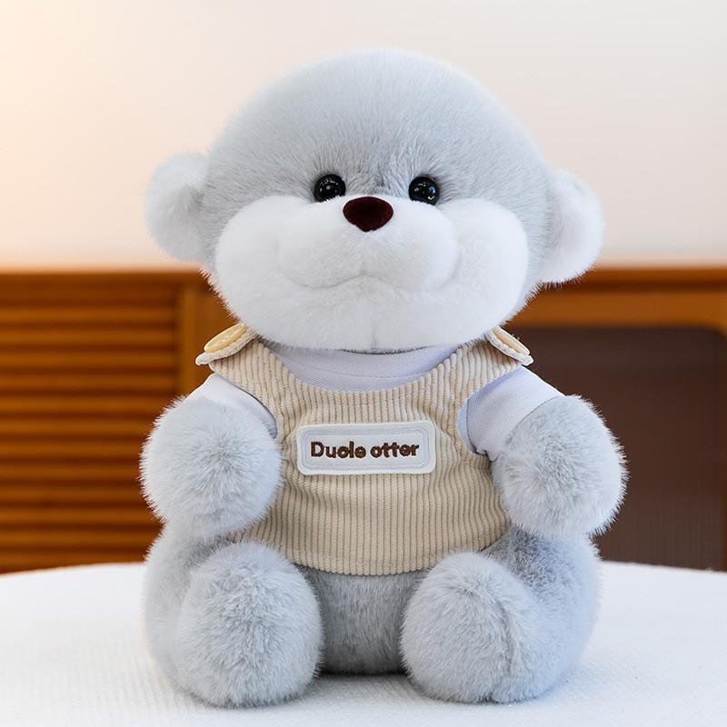 Cute Plush Dole Sausage Dog Water Otter Toy For Kids And Collectors