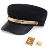 Military Badge Palm Adventure Wonderful Neutral Gender Women  Men For Hats Flat Top Baseball Caps For Women Outdoor Sports Cadet Sunscreen Hat