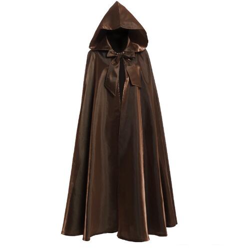 Halloween Cosplay Costume Medieval Hooded Witch Cloak Christmas Halloween Gift for Party Cape