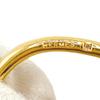 HERMES Scarf ring gold Scarf ring metal gold Used
