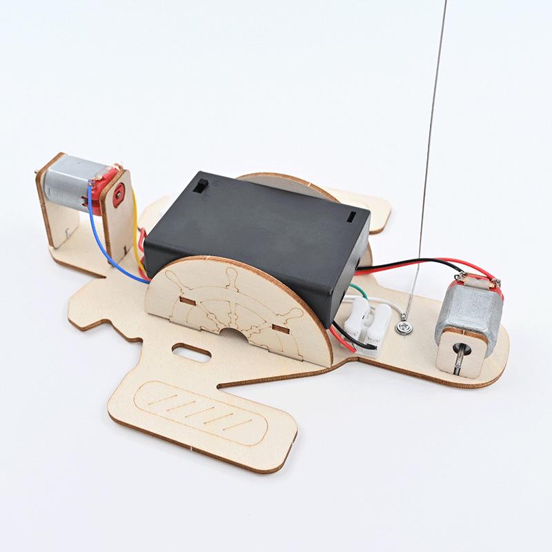 DIY Wind-Powered Remote Control Boat for School Science Experiments