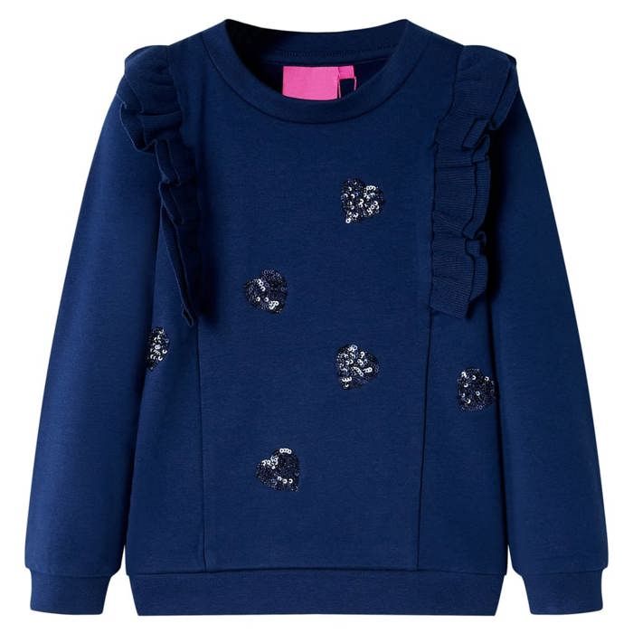 Sweatshirt pour enfants bleu marine 92/104/116/128/140