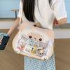 Idol Merchandise Storage Transparent Pocket Zipper Bag Fashion Backpacks  Outdoor