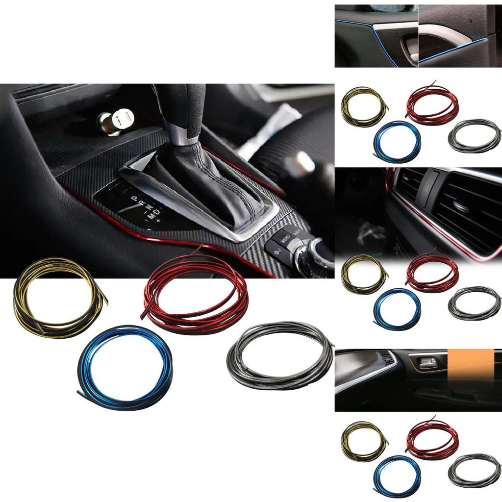 Car Interior Led Trim Strip With Pvc Material For Universal Vehicles And Auto Interior Decor
