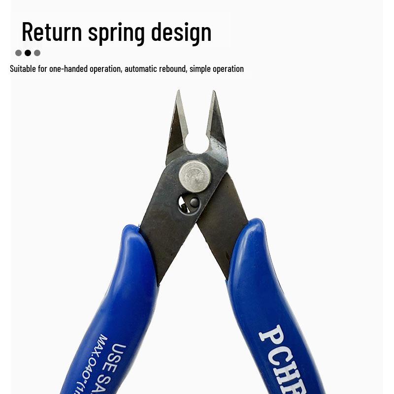 DIY Handmade Manganese Steel 170 Diagonal Cutting Pliers Plastic Sprue Cutters
