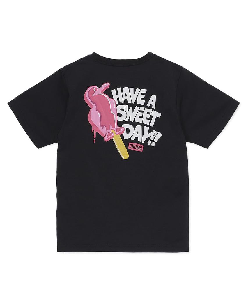 Chums Retro Kids Have A Sweet Dry Black Day!! T-Shirt