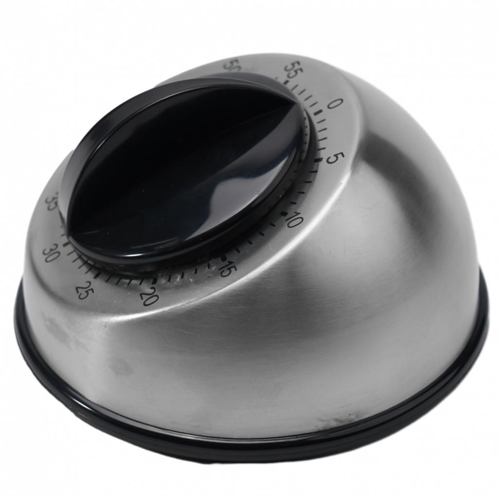 Kuchyňský zvonek Kuchyňský časovač mechanický z nerezové oceli