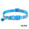 Multi-Color Adjustable Pet Collar with Bell for Cats and Dogs - New Fashion Paw Print Design