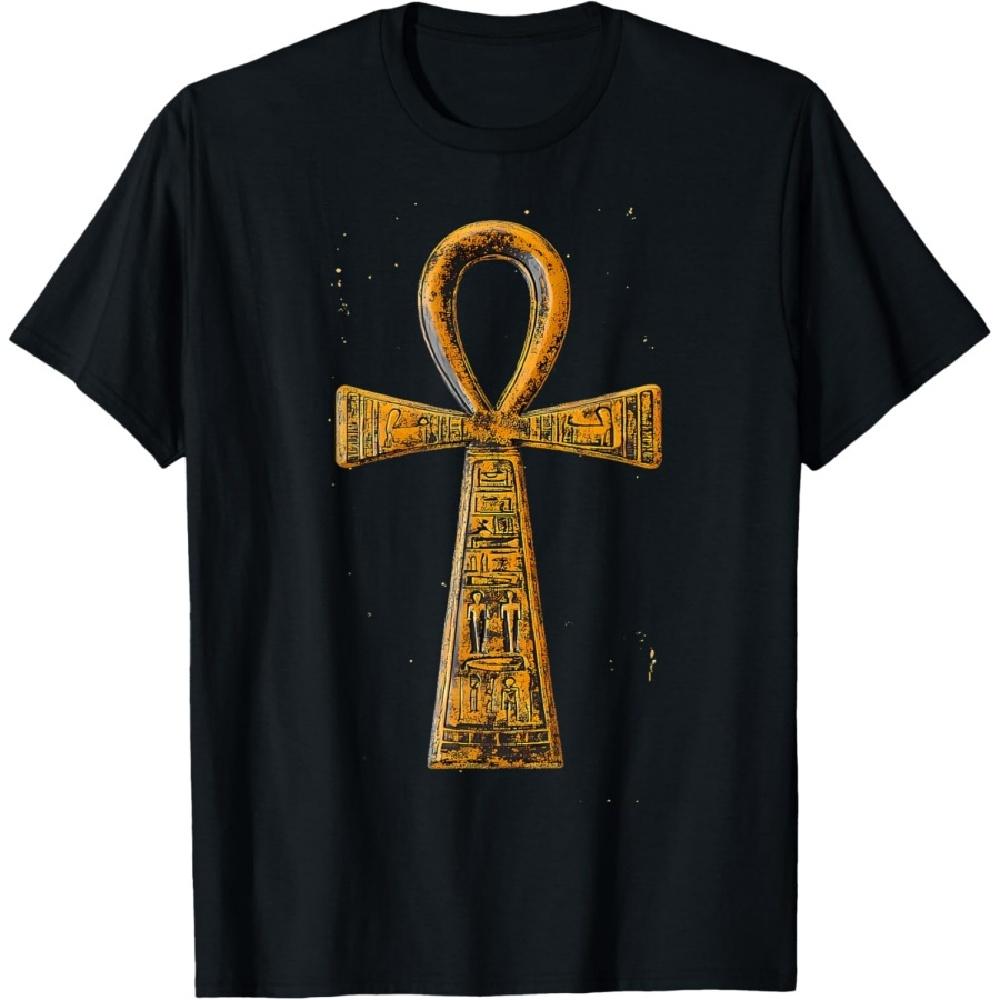 

Ancient Egypt Ankh Cross Egyptian God Egypt Mythology T-Shirt S