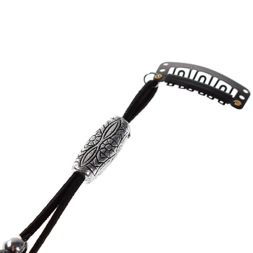 Bohemian Feather Hairband Women's Festive Masquerade Carnival Hippies Costume Indian Prom Gypsy Long Tassel Hair Accessories