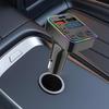 Car FM Transmitter MP3 Wireless Transmitter Double USB with Type-C Port Receiver Plug-and-play for Truck Radio Conversion RV