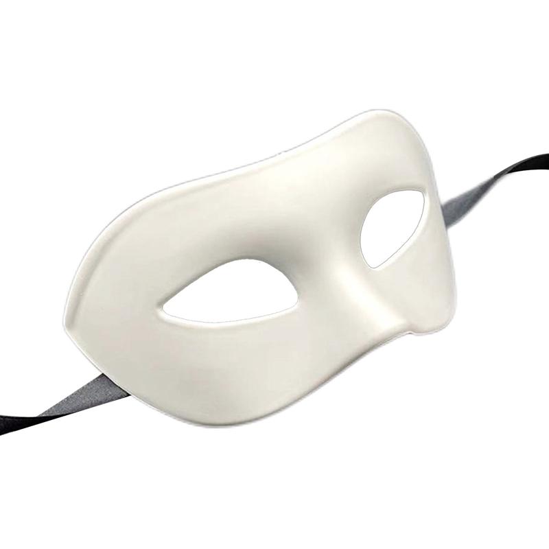 Retro Maskerade Halbgesichtsmaske Einfache Plastikmaske Partymaske Karneval Abschlussball Halloween Kostüme Accessoires Dekoration