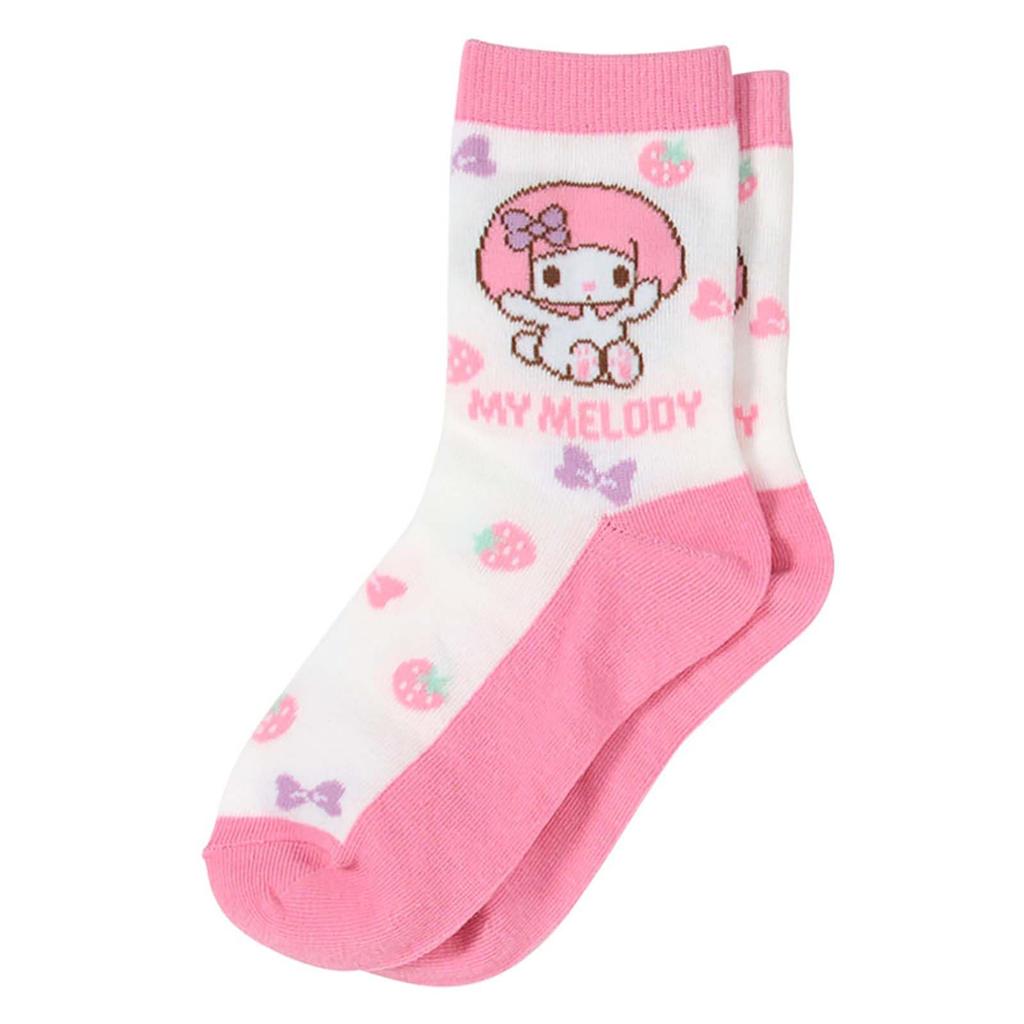 Sanrio Kids Socks My 689220 3-Pair Set, Melody, 16-18cm,