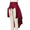 Minifalda Irregular con Volantes y Lazo Pirata Steampunk Para Cosplay y Ropa de Calle