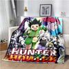 HUNTER X HUNTER Wurfdecke Anime Weiche Decke Leicht Warm Cartoon Decken für Kinderzimmer Schlafzimmer