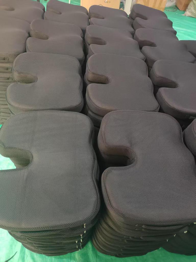 Cooling Memory Foam Seat Cushion: Slow Rebound, Breathable, Hydrogel Comfort for Office