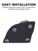 For Volvo XC60 XC90 V90 2015-2025 Car Trunk Side Window Storage Bag Multi-Pocket Tool Cargo Organizer Bag Car Accessories