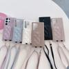 Leather Crossbody With Card Holder Phone Case for Samsung Galaxy S24 S22 Ultra Plus S23 FE A15 A25 A35 A55 A24 A34 A54 A14 Cover
