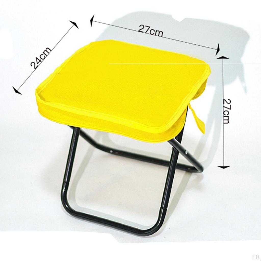 Campinghocker, Reißverschlusstasche im Outdoor-Abfluss, Klapphocker für Gartenkonzert