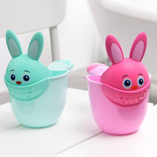 Baby Bath Cup Detachable Waterfall PP Rinse Shampoo Rinser Baby Rinse Cup for Kids