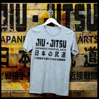 Warrior T-Shirt Fitness Tokyo Japan Jiu Jitsu Martial Arts Cross Fit Training