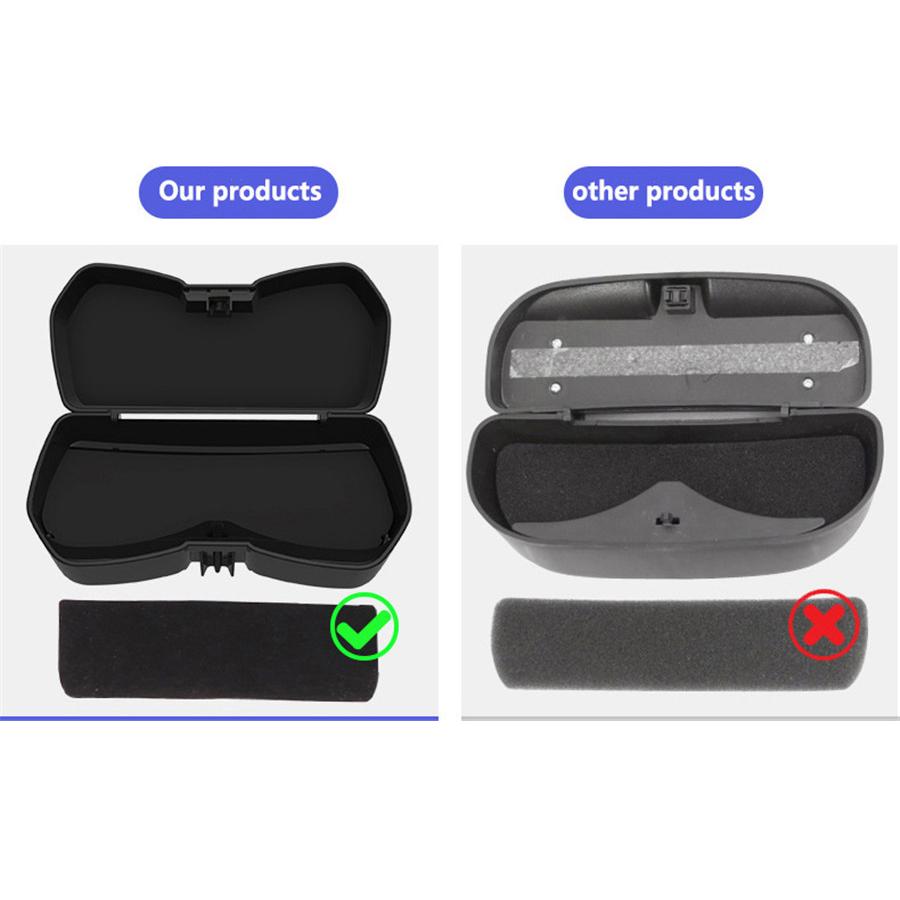 1Pcs Car Mounted Sunglasses Box Sunshade Ticket Glasses Clip Storage Case Black
