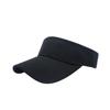 AI-MICH Promotional Multicolor Sun Logo Visor Hat White Plastic Golf Caps Sports Adjustable Visor Hat