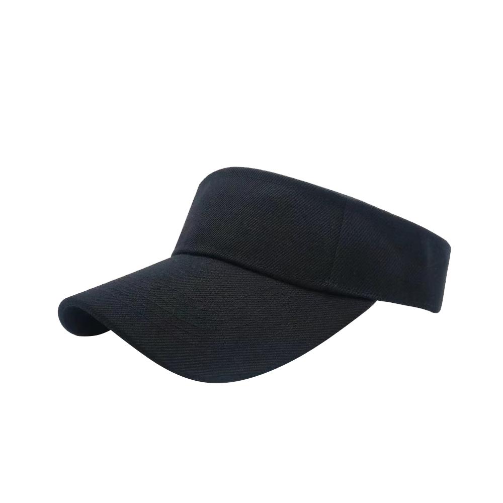 AI-MICH Promotional Multicolor Sun Logo Visor Hat White Plastic Golf Caps Sports Adjustable Visor Hat