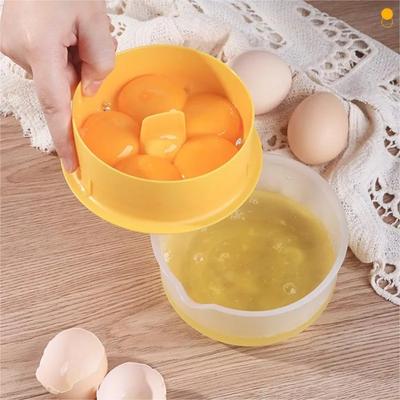 Egg Yolk Separator Egg White Egg Yolk Filter Large Capacity Kitchen Gadgets Egg Separator Baking Tools Kitchen Accessories