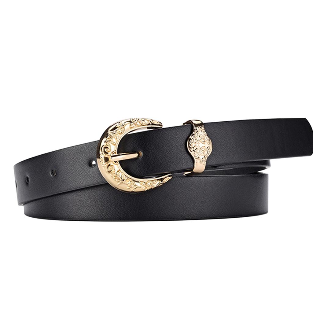 Skinny Belt Jean Waistband 2000s Y2K Style Vintage Buckle Waistband for Hip Hop Bands Player Country Girls