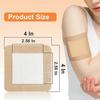 Silicone Gel Foam Pressure Ulcer Patches for Elderly Hip Wounds