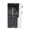 Portable Voice Changer Sound Card Set Handheld with Bluetooth Cool Light 8 Sound Effects Sound Board for Streaming