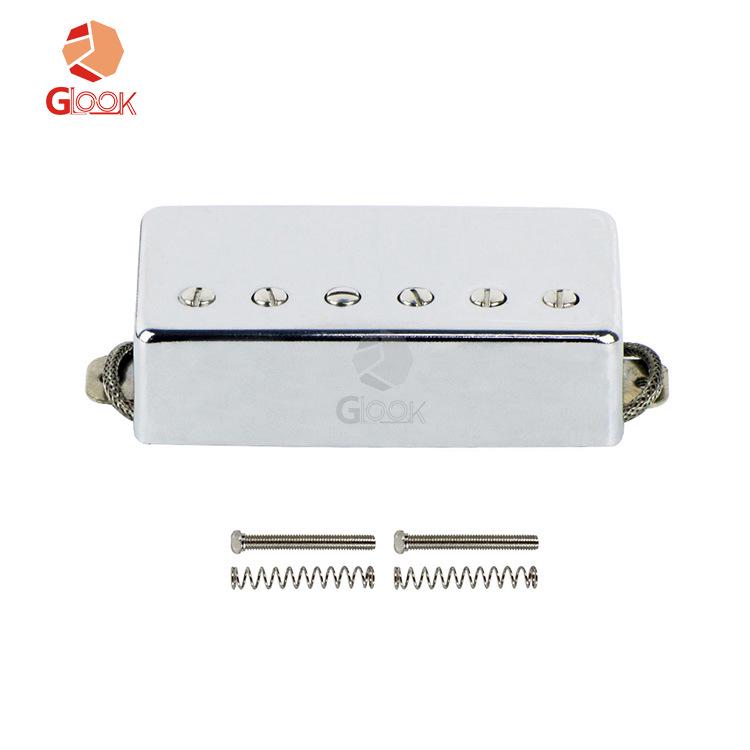 Dual Coil Electric Guitar Pickup with Alnico 5 Magnet Bridge хром