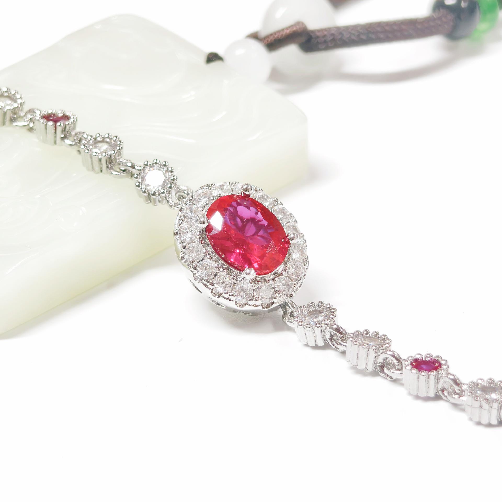 

Gusen Jewelry: New Chinese Style Light Luxury Gemstone Bracelet for Women s Elegant Charm