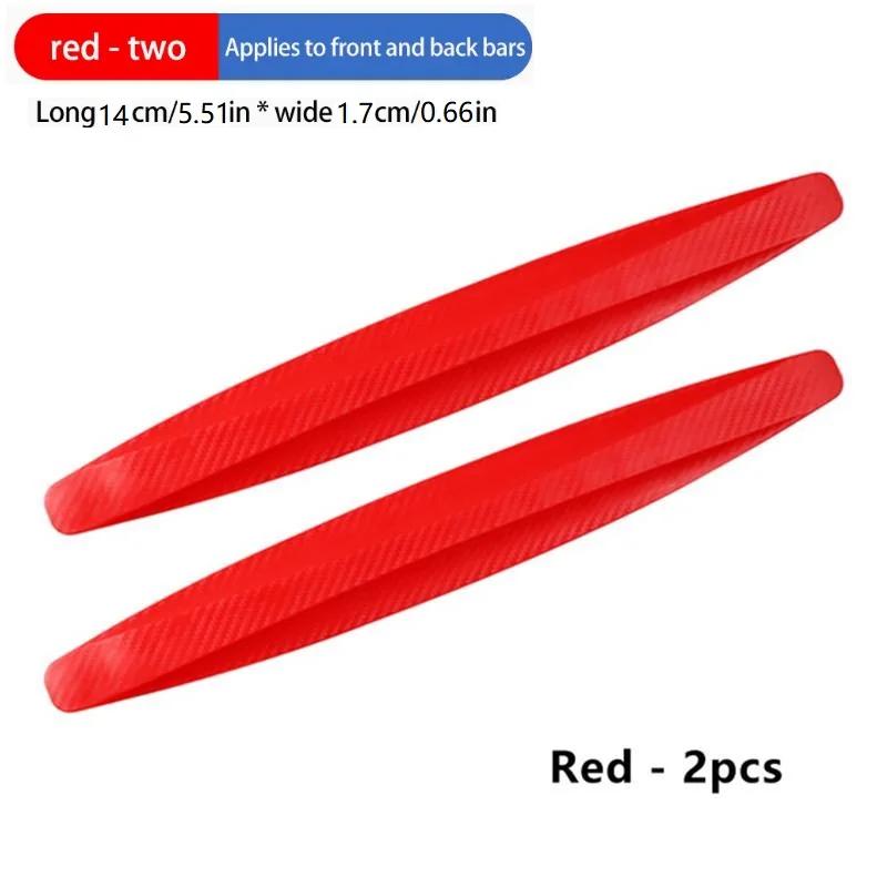 New 2 Pieces Bumper Bumper Bumper Strip Car Rearview Mirror Door Body Scratch Car Protector With Bumper Strip Auto Accessories