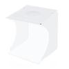 20cm Portable Photo Studio Box Kit With Led Lights 6 Backdrops, Folding Mini Shooting Tent For Product Jewelry Photography