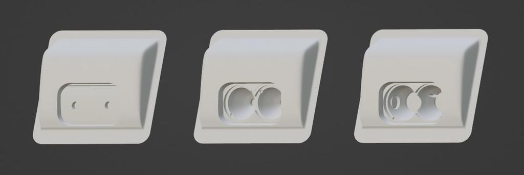 Chino Modell 1/35 Renault R35 Frühes Modell Umbauteile Set (für Tamiya) Kunststoffmodellbausatz Teile CM-151