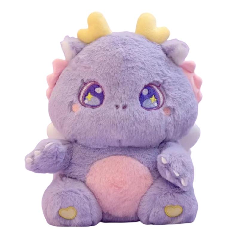Cute Cartoon Dragon Plush Toy For Girls Lovely Birthday Gift For Zodiac Dragon Year Stuffed Animal Dragon Doll Characters)