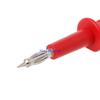 31GJ 2 Pcs /1 Set Copper Rod Multimeter Testing Probe 4mm Socket Type Probe Banana Connector Red/ Black