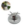Stainless Steel Mixer Attachment Ice Crushing Blade Blender Blade Juicer Blade with Sealing Gasket for 1200W Juicer