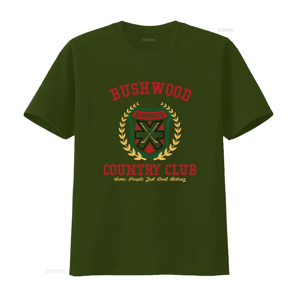 New Bushwood Country Club Caddyshack Unisexs White T Shirt Funny Size S To 5xl Vintage Stylish Casual Homme Stretched