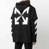 Bluza OFF WHITE Męska Czarna OMBB051R21FLE0011001